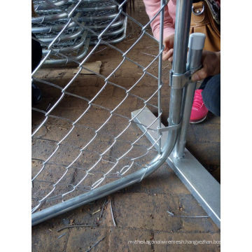 Electric Galvanized 2m Height Chain Link Fence